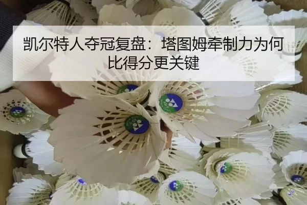 凯尔特人夺冠复盘：塔图姆牵制力为何比得分更关键